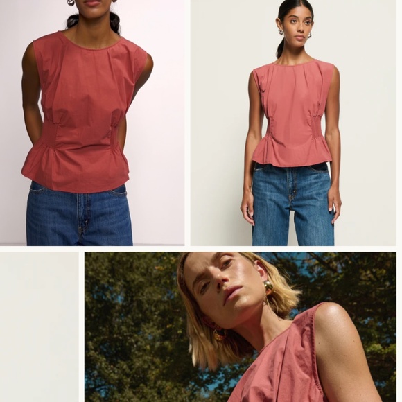 NWT Nation Lela Smocked Top - Size S - Picture 7 of 7